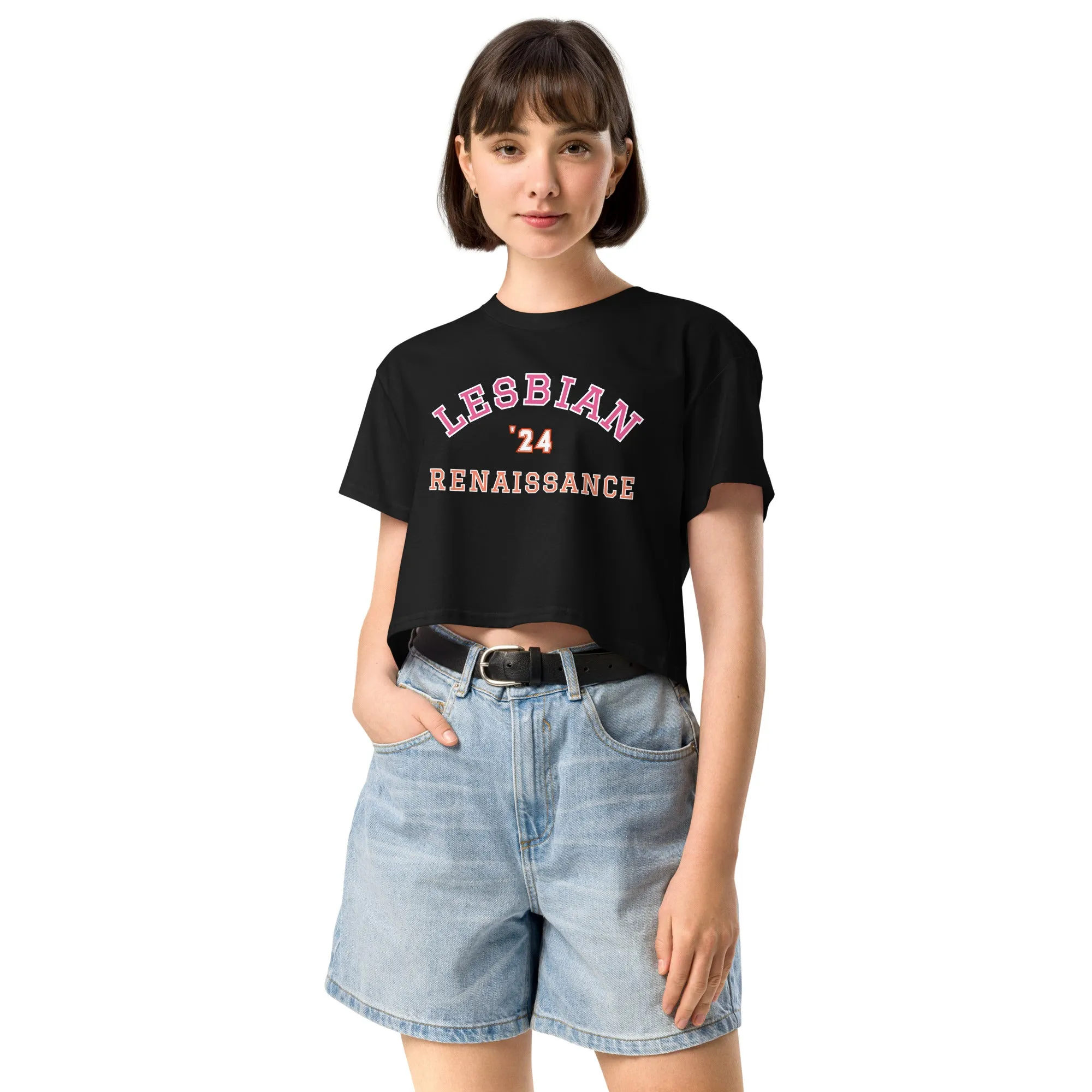 Lesbian Renaissance Crop Top