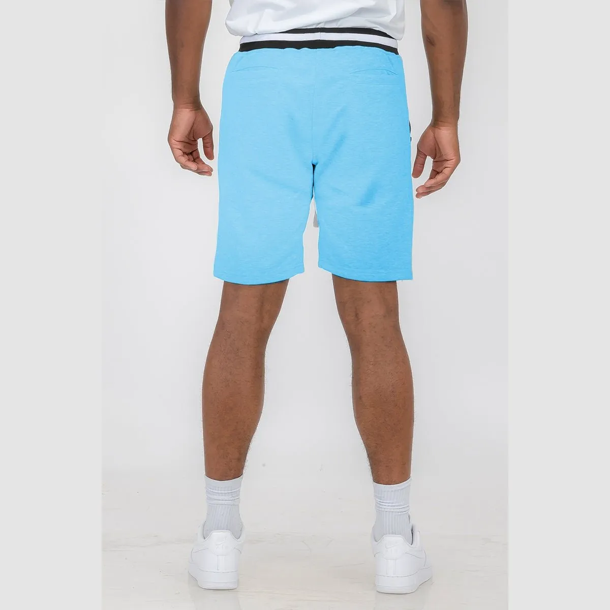 Light Blue French Terry Shorts