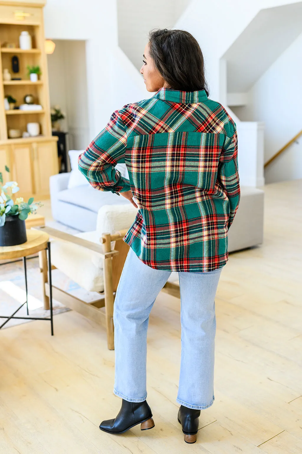 Lightweight Plaid Flannel In Four Colors