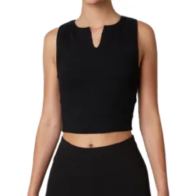 Louise Tank Top - Black.