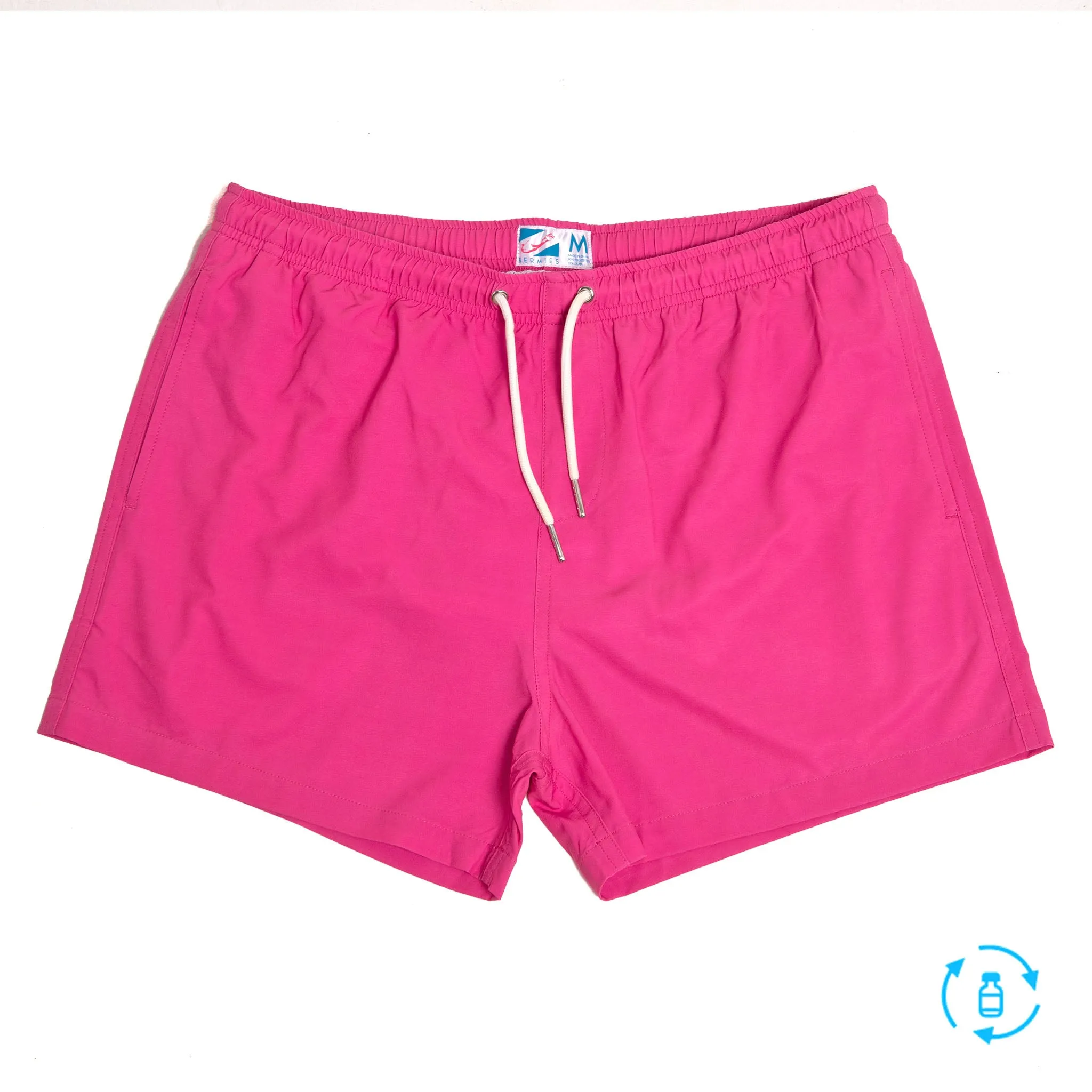 Magenta Blue Pocket - 3.5" Swim Trunks