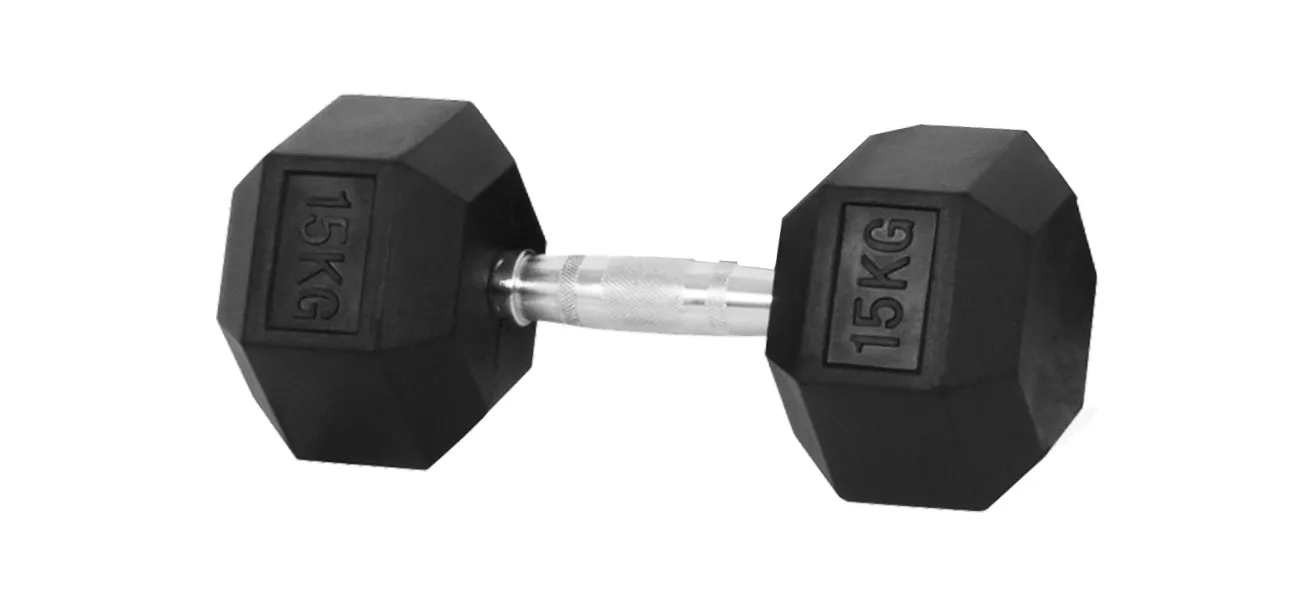 MAR-353 | Hex Dumbbell w/ Weights (Single)