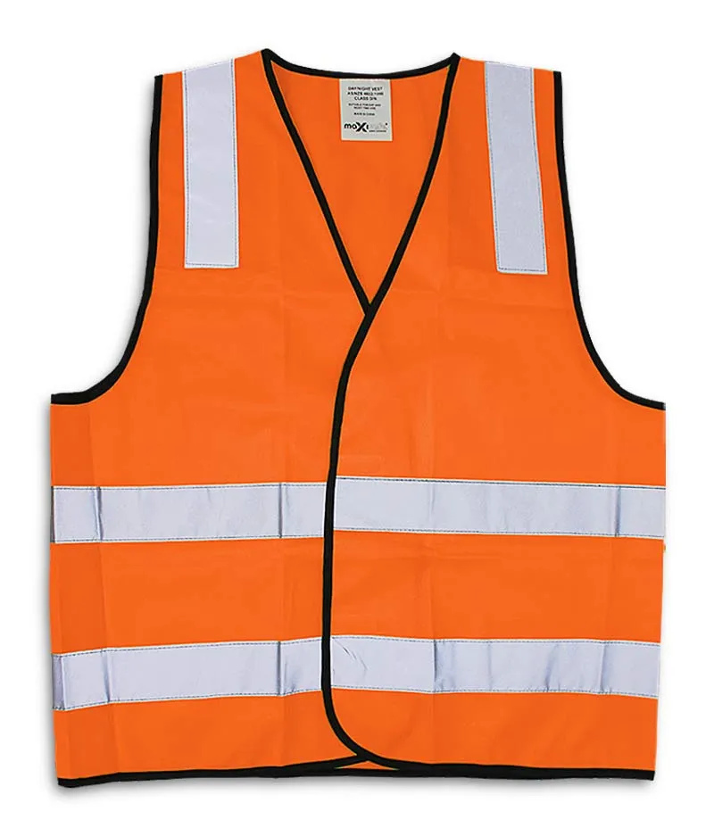 Maxisafe Hi-Vis Safety Vest - Day/Night Use - 1 Unit