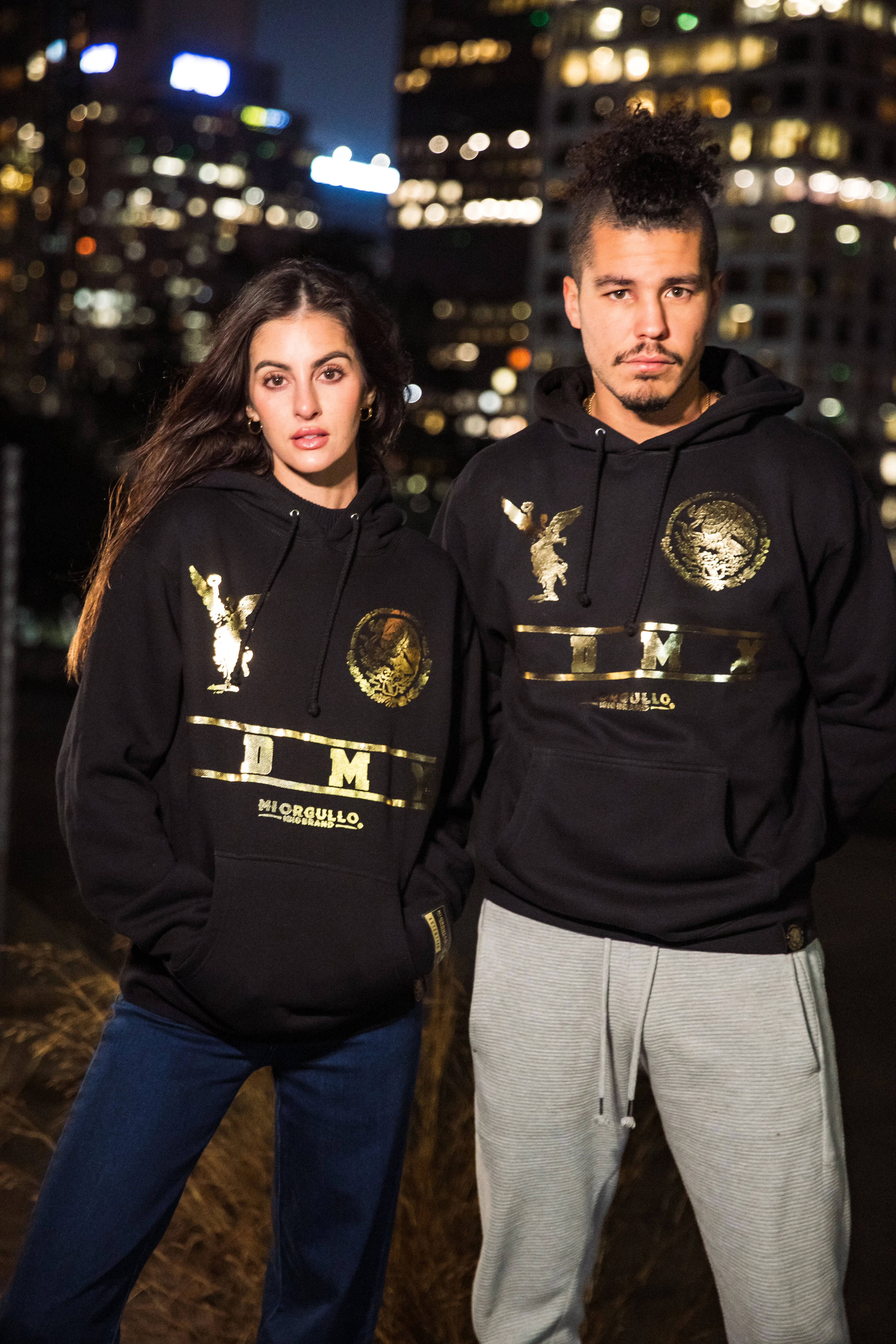 MEN’S BLACK GOLD RUSH CDMX HOODIE