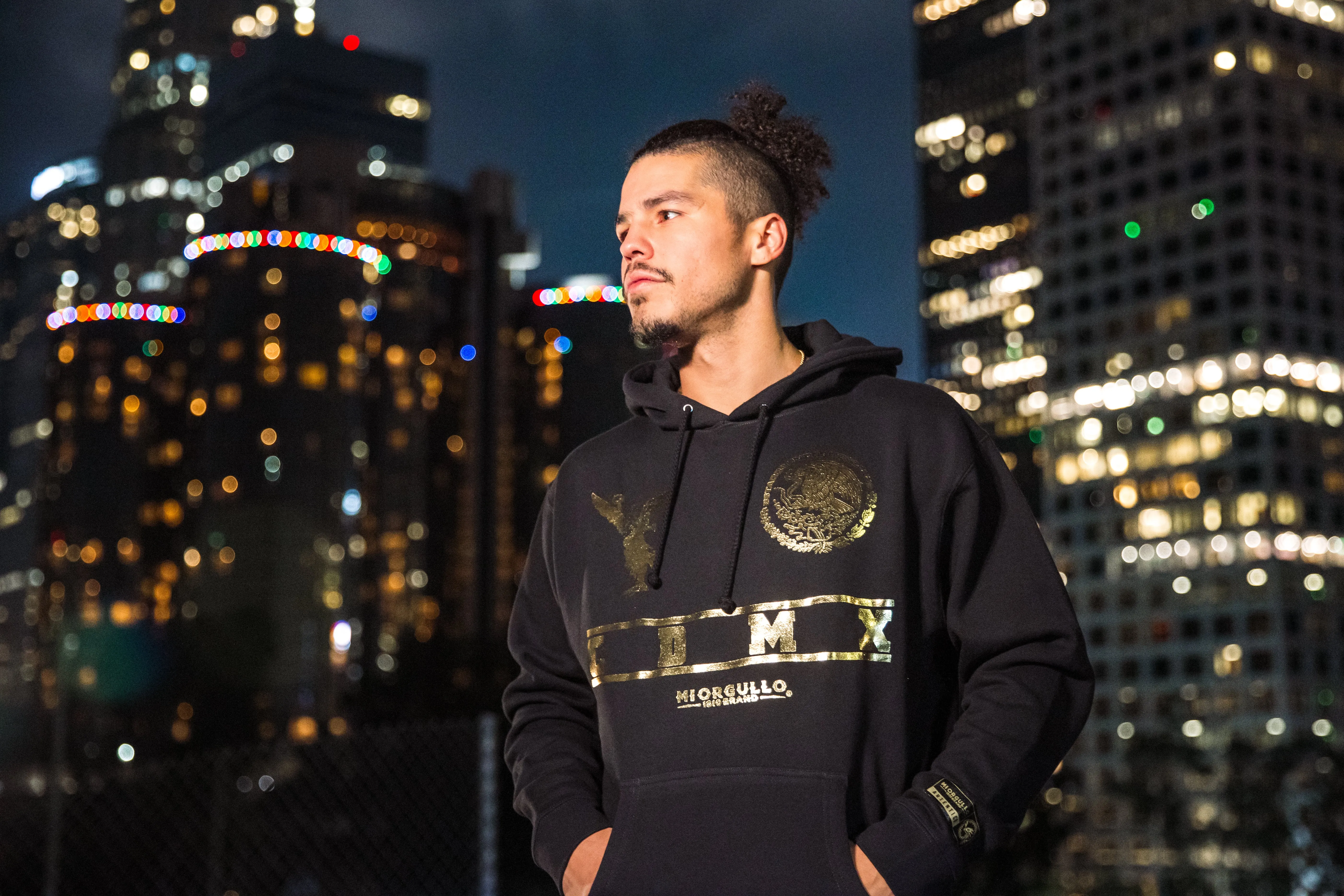 MEN’S BLACK GOLD RUSH CDMX HOODIE