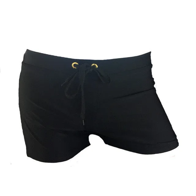 Men's Drawstring Swim-Trunks