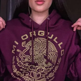 MI ORGULLO MEN’S MAROON HOODIE