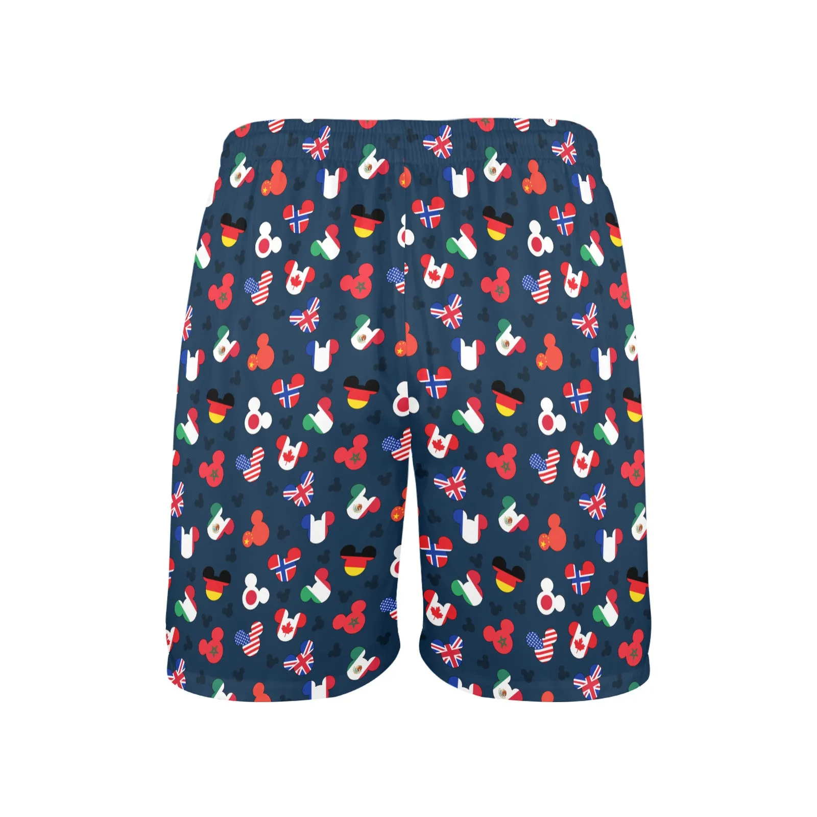 Mickey Flags Men's Swim Trunks Swimsuit