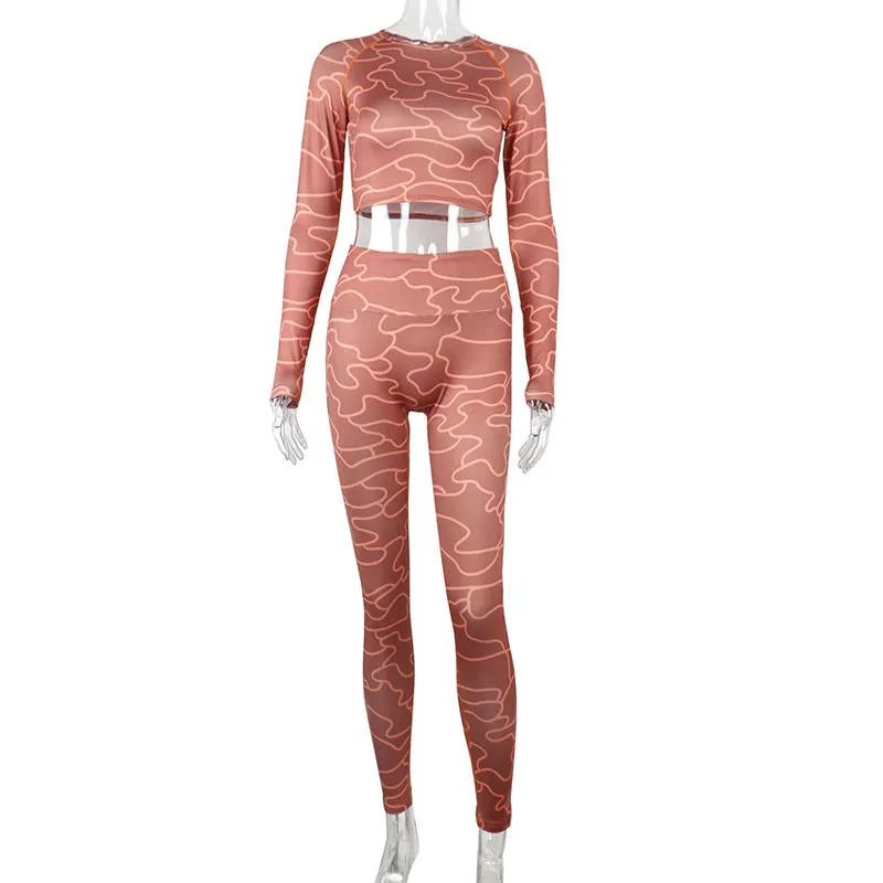 Mocha Bean Yoga Sports Set