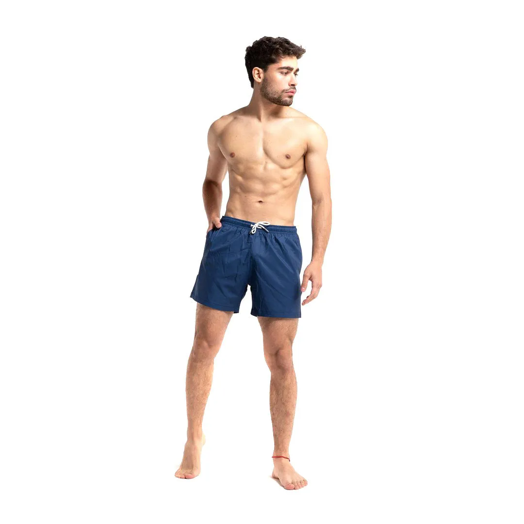 Navy - 5" Swim Trunks