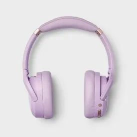 New - Active Noise Canceling Bluetooth Wireless Over Ear Headphones - heyday Pastel Lavender