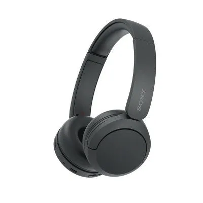 New - Sony WHCH520/B Bluetooth Wireless Headphones with Microphone - Black