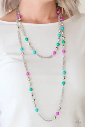 Open Door Jewelry - Beautifully Bodacious - Multi Necklace - Paparazzi Accessories