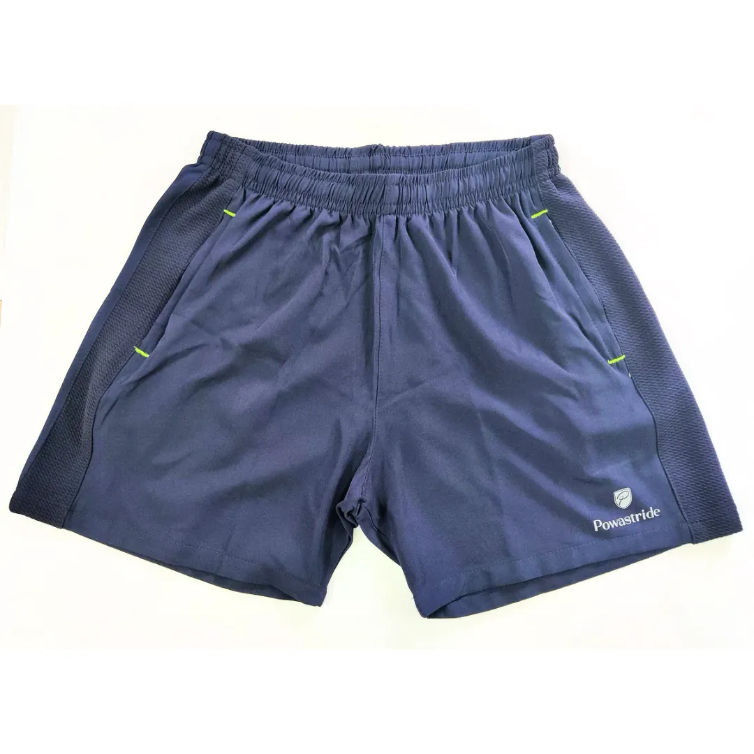 Powastride Badminton Shorts with Zipper Pockets