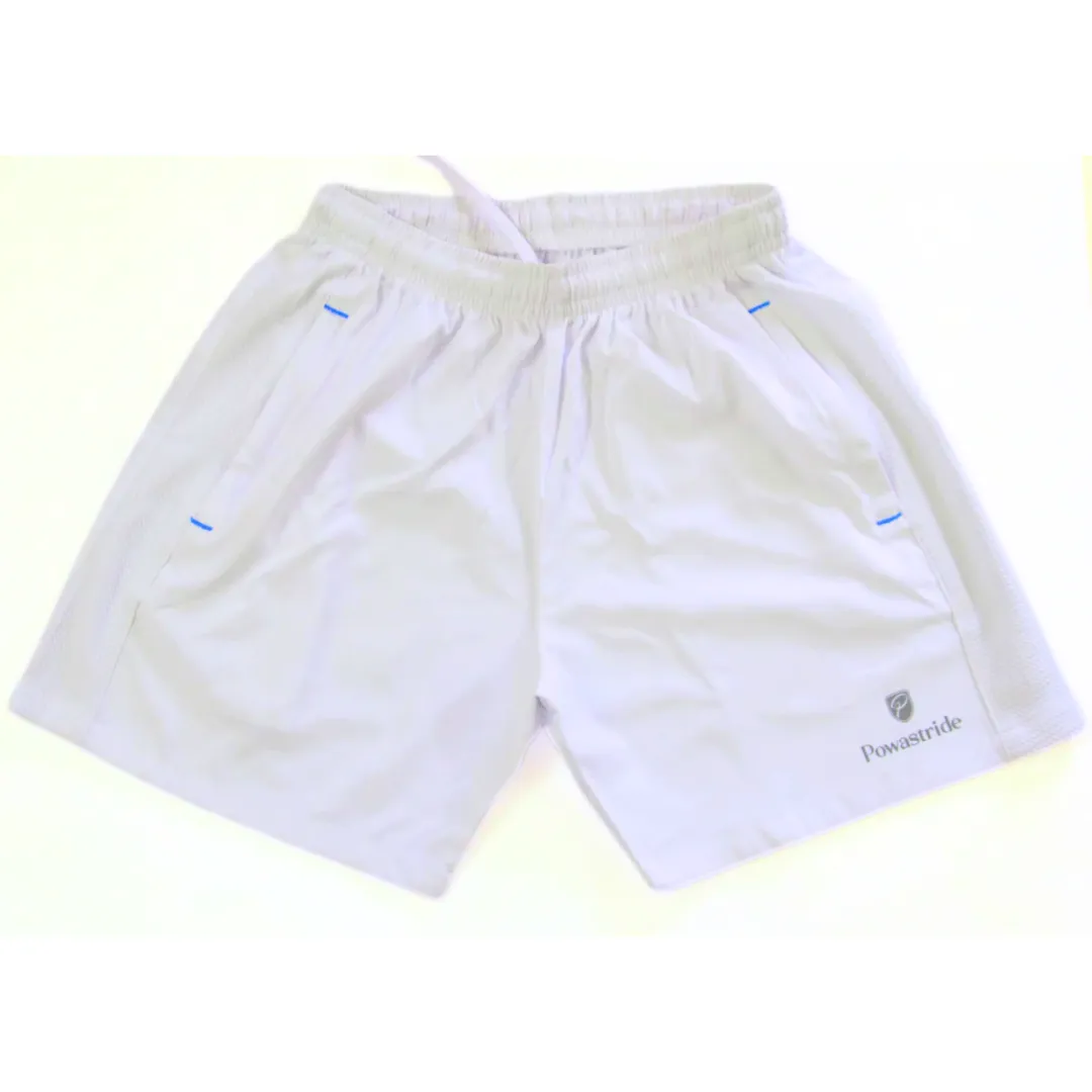 Powastride Badminton Shorts with Zipper Pockets