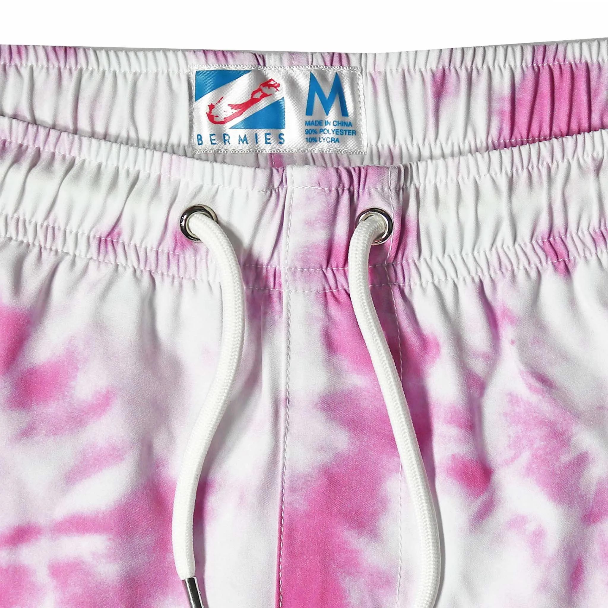 Purple Tie Dye - 5" Swim Trunks