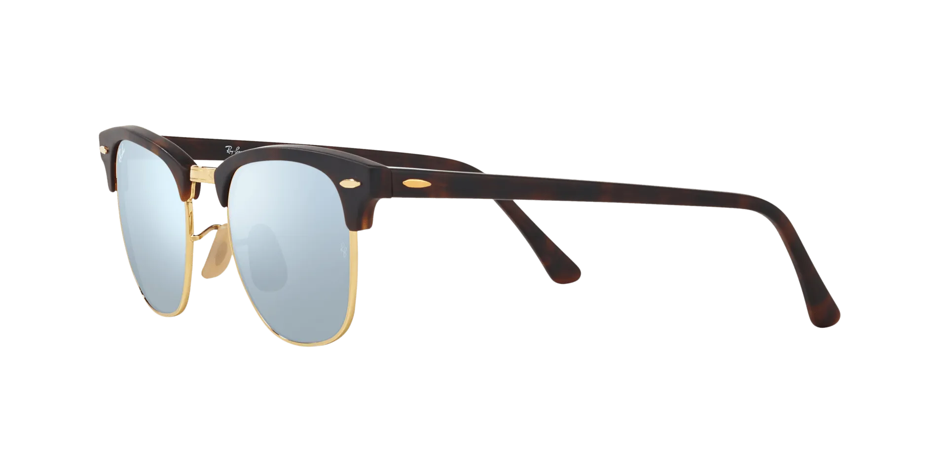 RAY BAN CLUBMASTER SAN HAVANA ON ARISTA | SILVER MIRRO