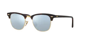 RAY BAN CLUBMASTER SAN HAVANA ON ARISTA | SILVER MIRRO