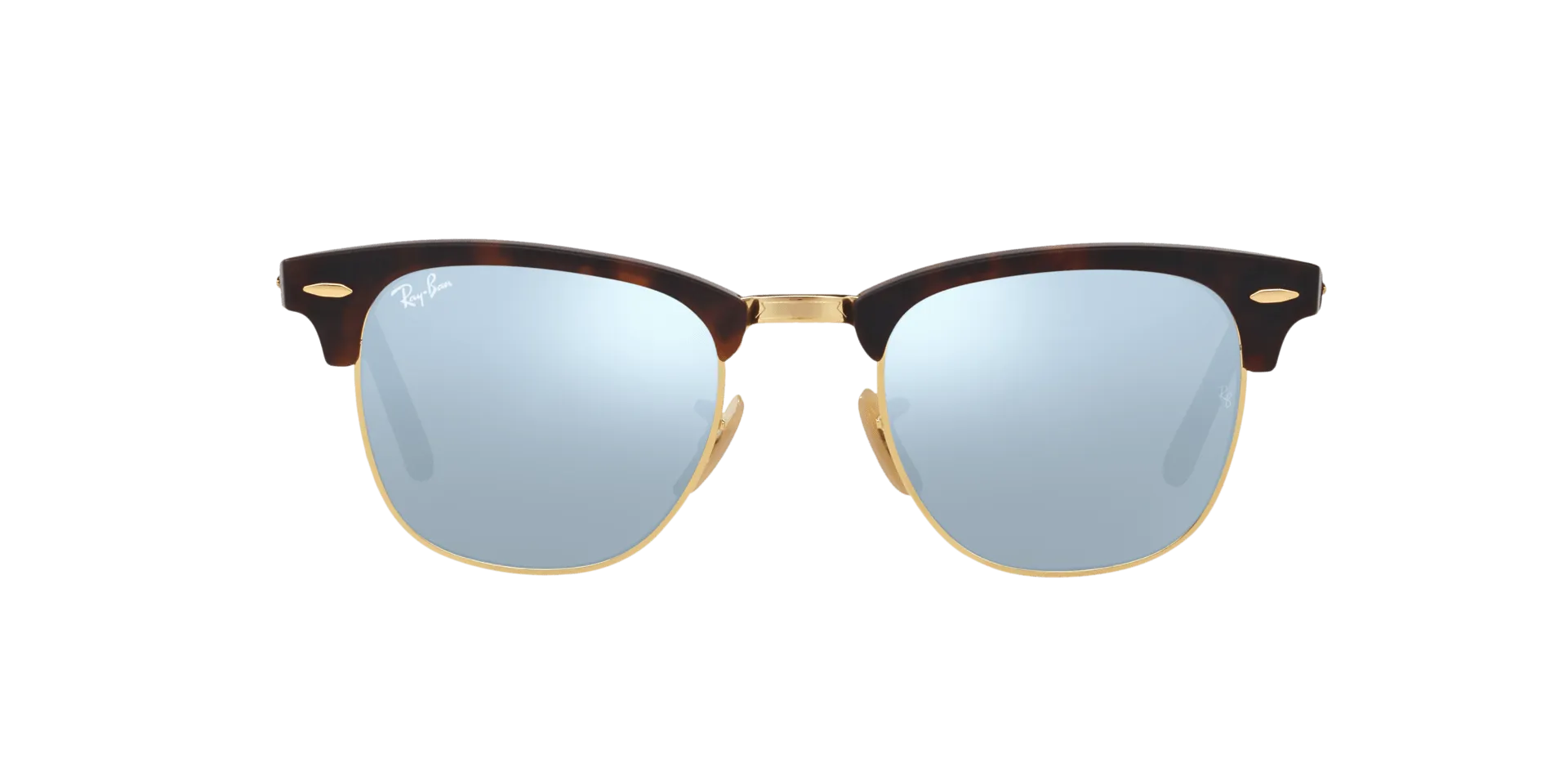 RAY BAN CLUBMASTER SAN HAVANA ON ARISTA | SILVER MIRRO