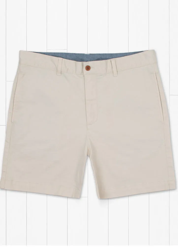 Regatta Stretch Short in Audobon Tan by Southern Marsh