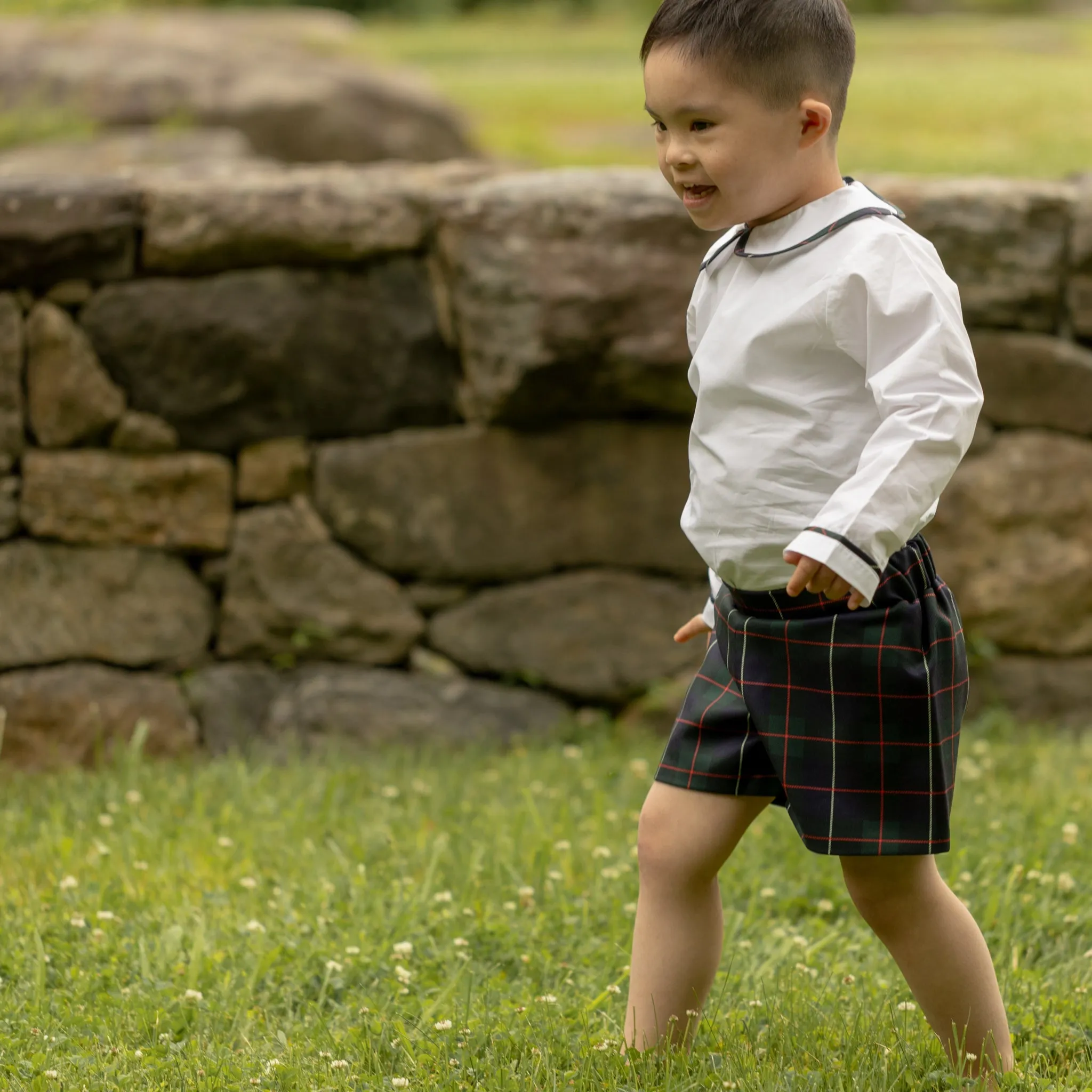 Robert Shorts in Tenley Tartan