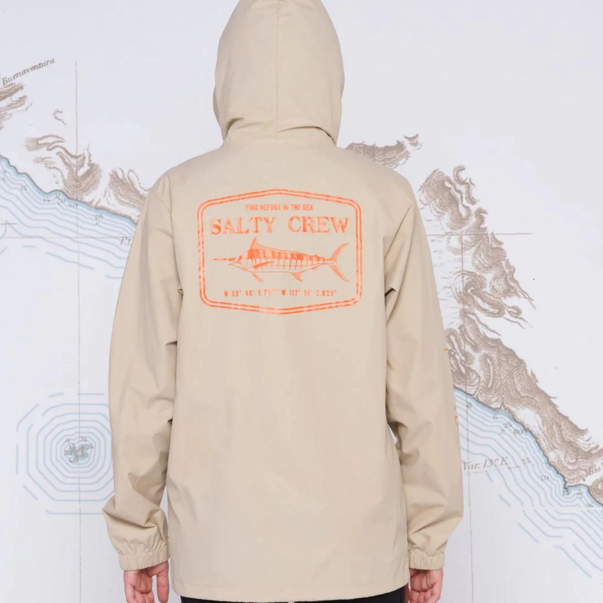 Salty Crew Stealth Snap Jacket