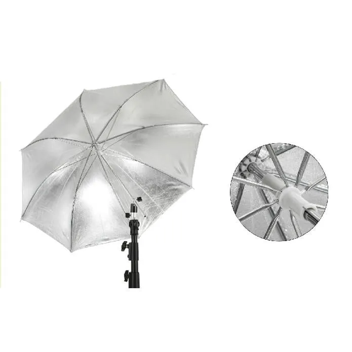 Standard Off Camera Flash (OCF) Double Umbrella with tilt mount Kit for Speedlites (Speedlite Excluded)