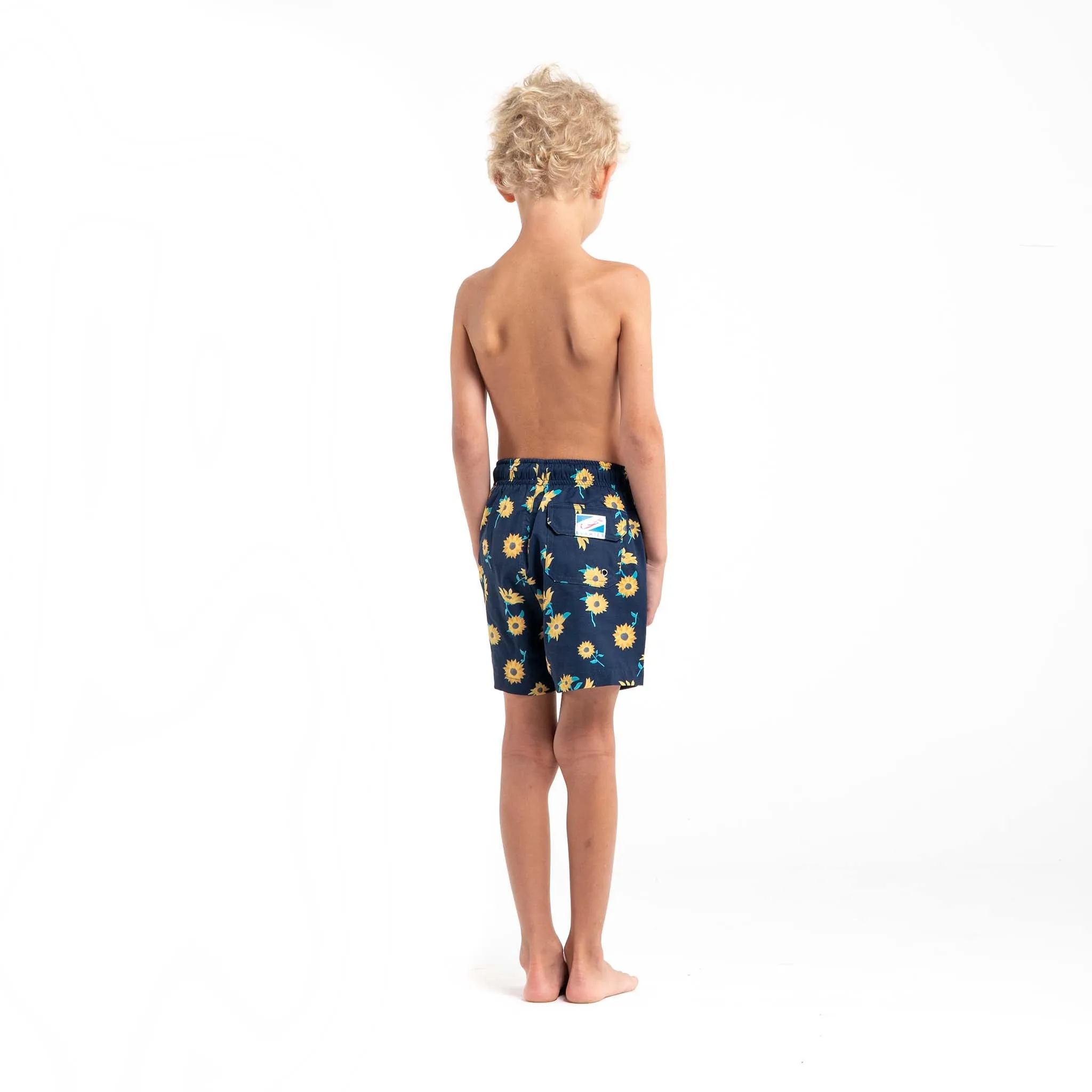 Sunflower - Kids Swim Trunks