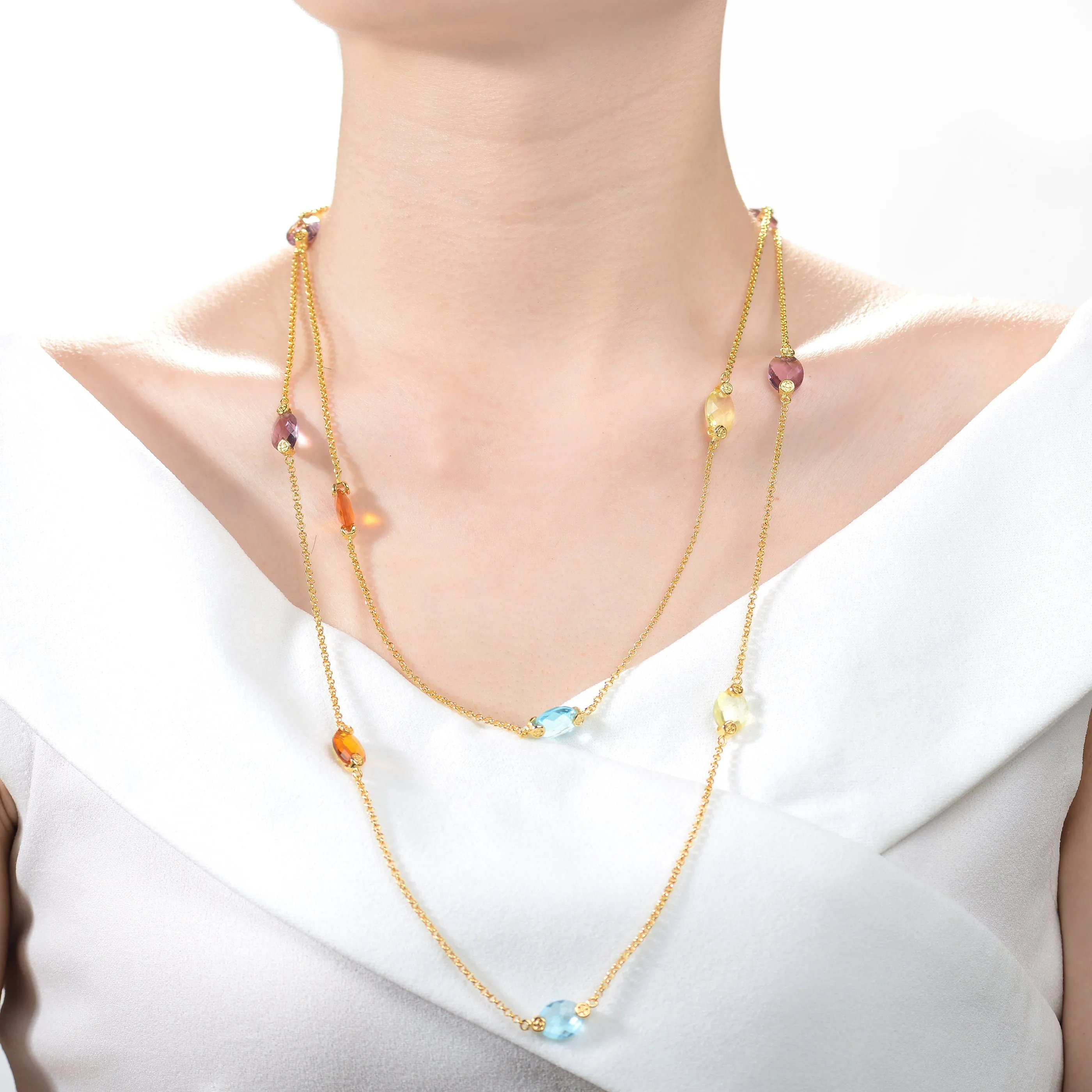 Sylvie Layered Multicolor Necklace