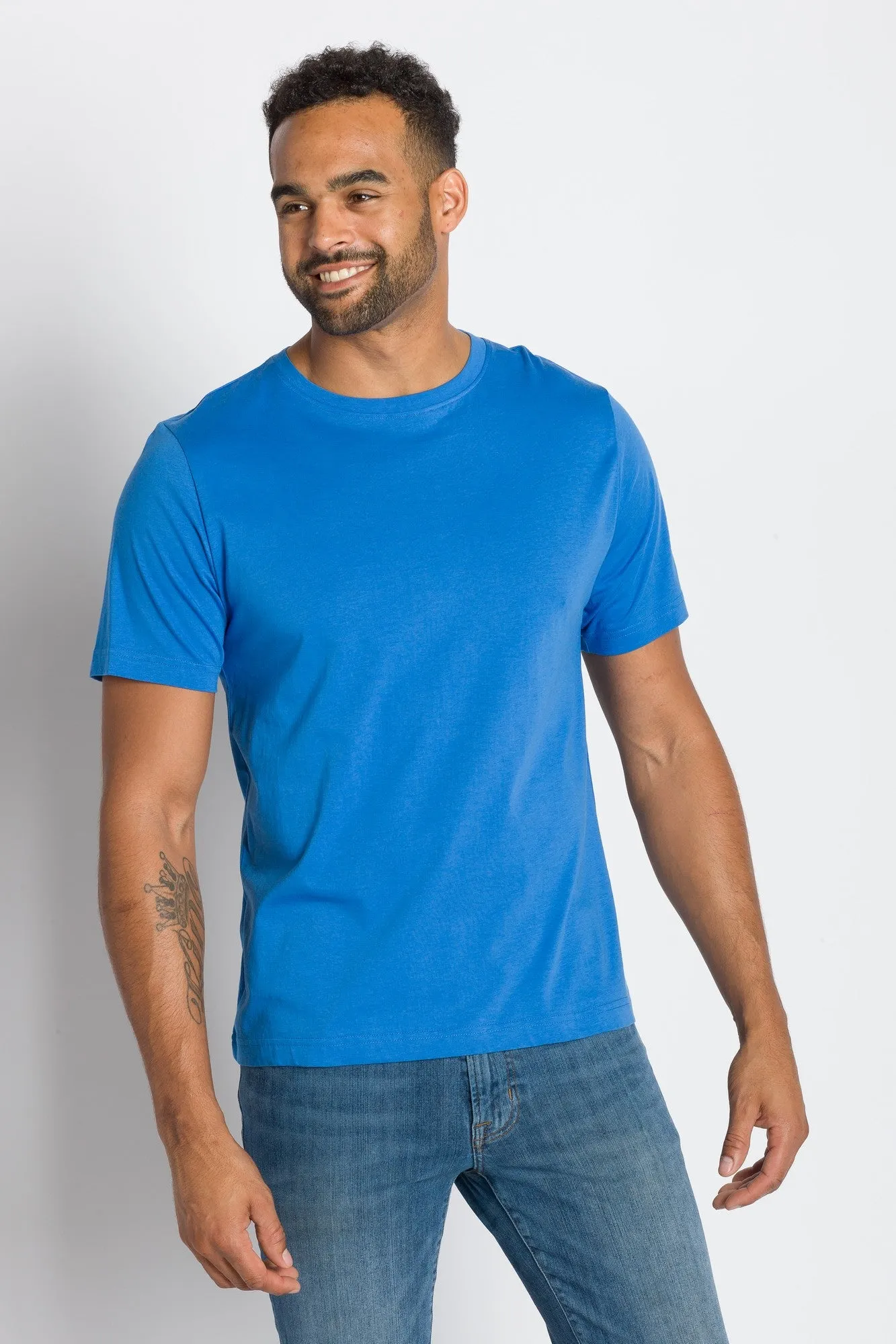 Tourist | Men's Anti-Stain Pocket-less Tee