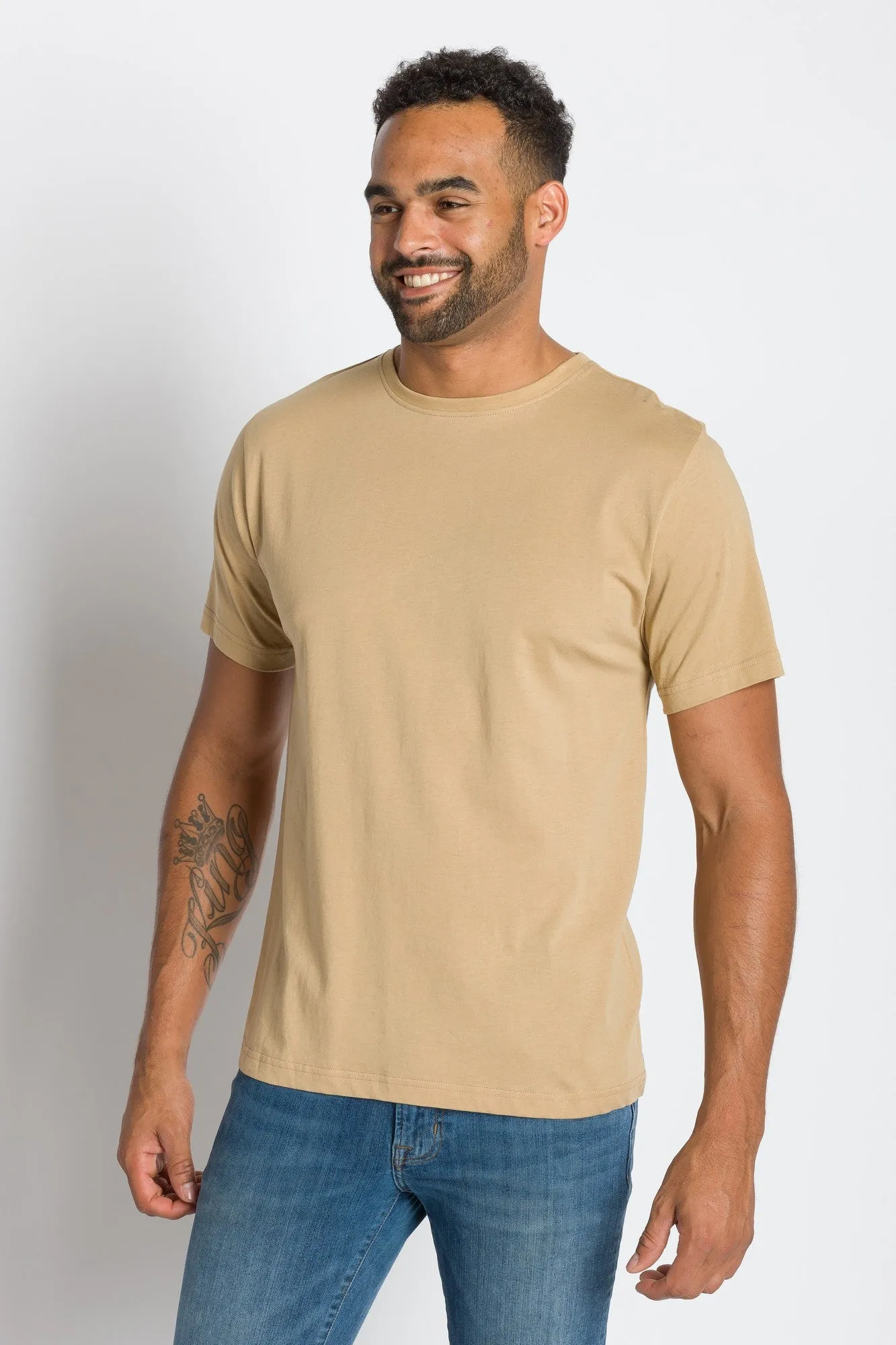 Tourist | Men's Anti-Stain Pocket-less Tee