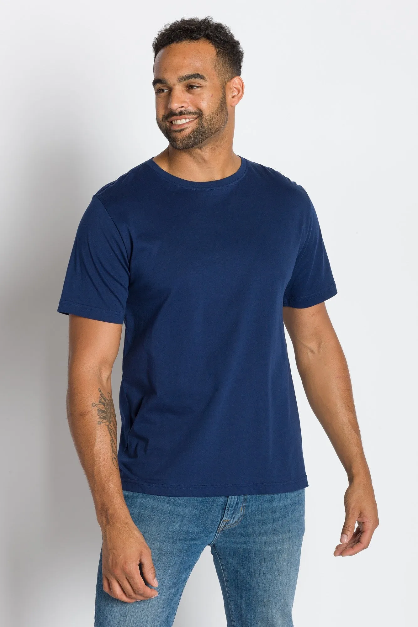 Tourist | Men's Anti-Stain Pocket-less Tee