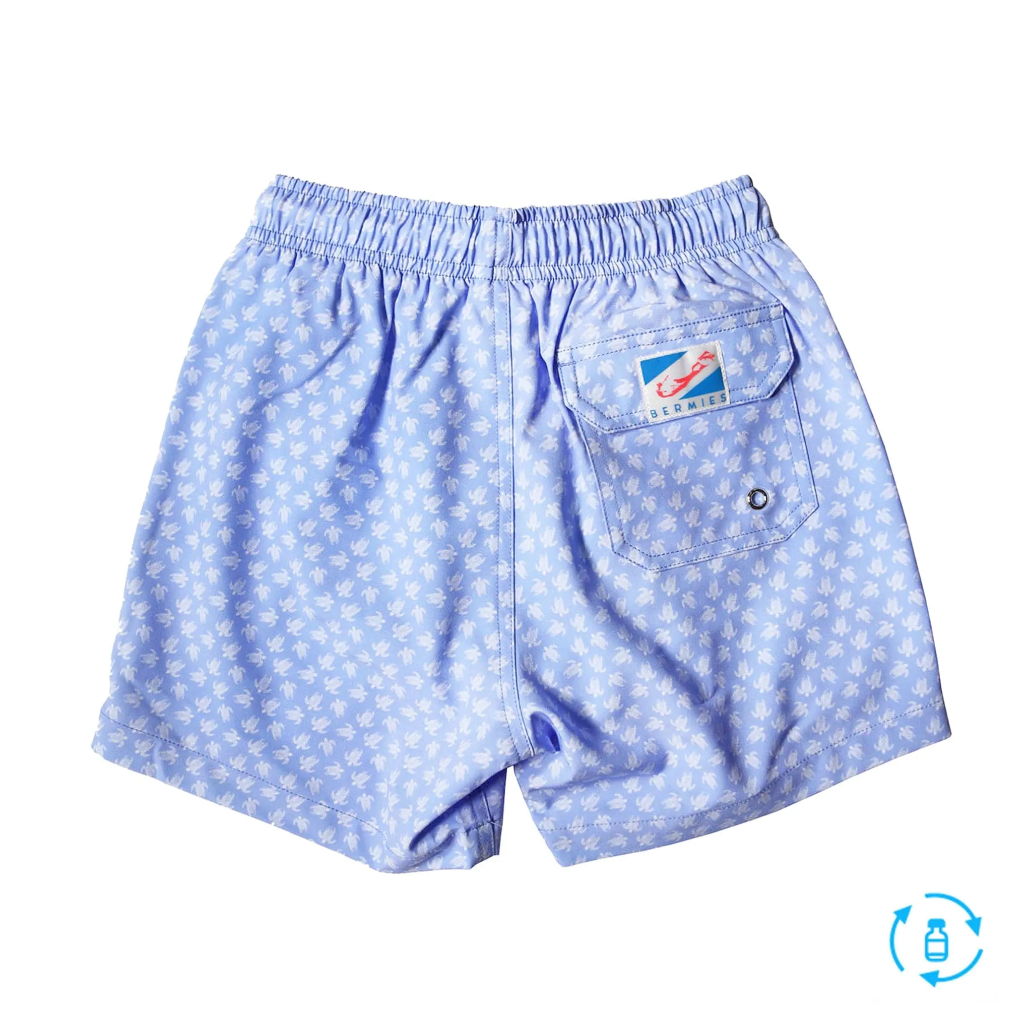 Tribal Turtles - Kids Swim Trunks