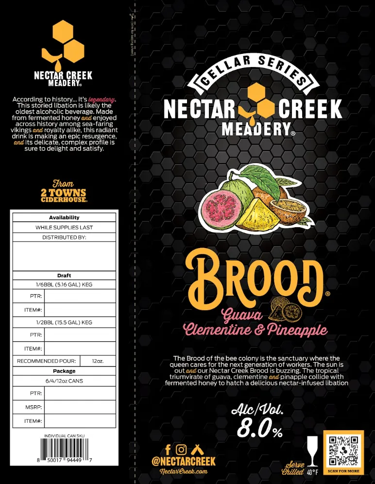 WS - Sales Sheet - Nectar Creek